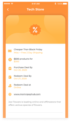 Advertise your deals Mom n Pop Hub